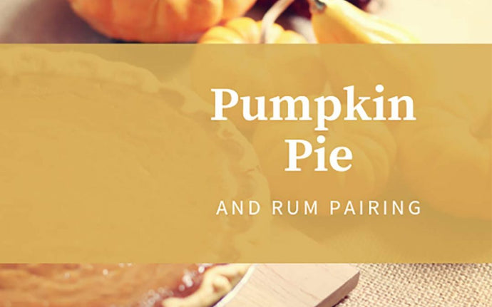 Pumpkin Pie and Spiced Rum Pairing for Fall