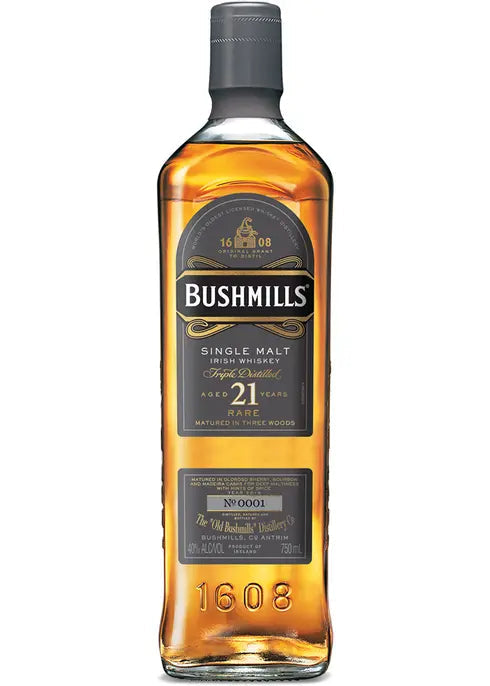 BUSHMILLS 21年 シングルモルトウイスキー 700ml Bushmills 21 Year