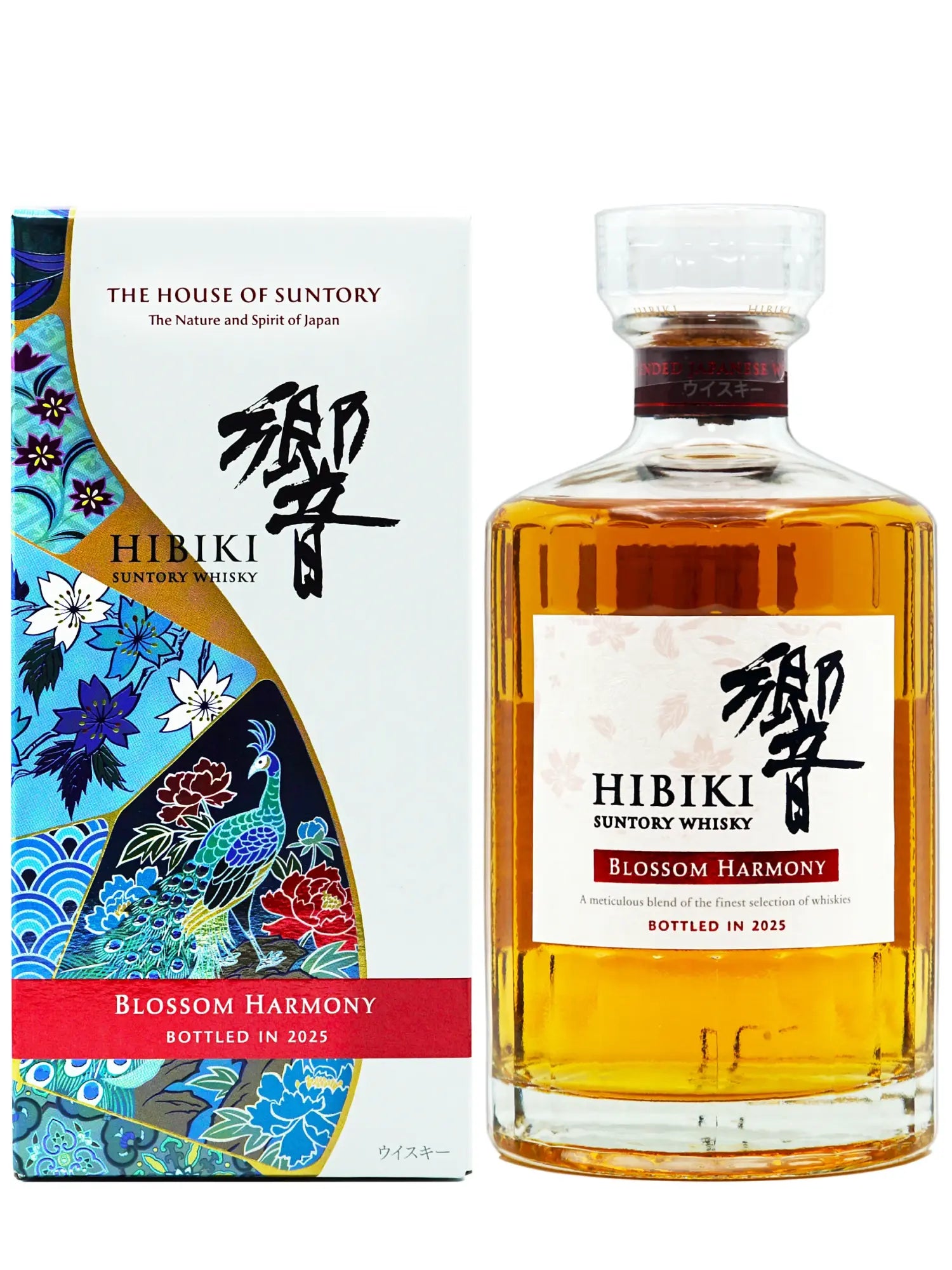響 HIBIKI BLOSSOM HARMONY BOTTLED IN 2021 Hibiki Suntory Whisky Blossom Harmony Bottled in 2025