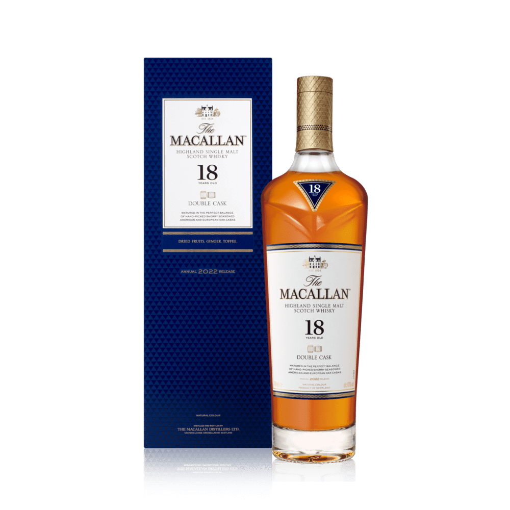 The Macallan 18 Years Old Double Cask Highland Single Malt Scotch