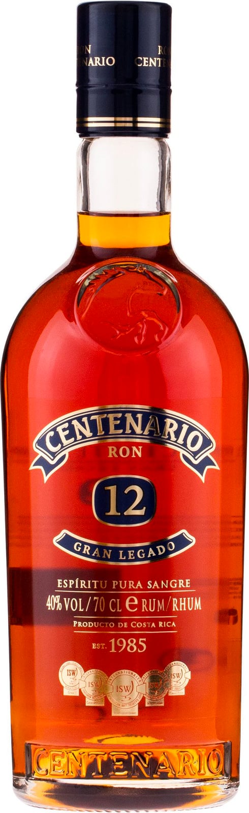 Legado Ron Rum year Centenario Gran 12