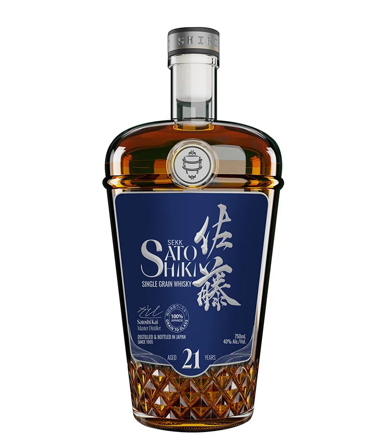 ウイスキー SSKE Sekk Sato Shiki 21 Year Old Single Grain Japanese Whisky