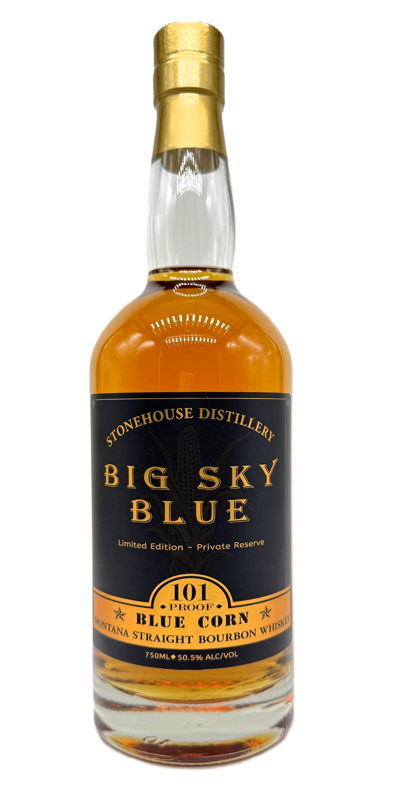 Stonehouse Big Sky Blue Corn Straight Bourbon