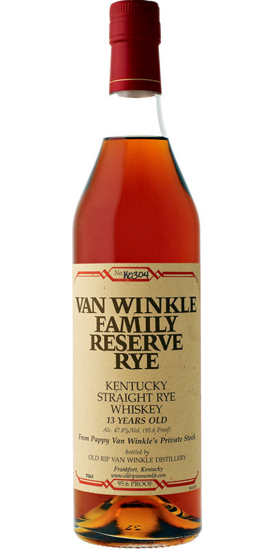 Van Winkle Family Reserve 13 Year Kentucky Straight Rye Taster's