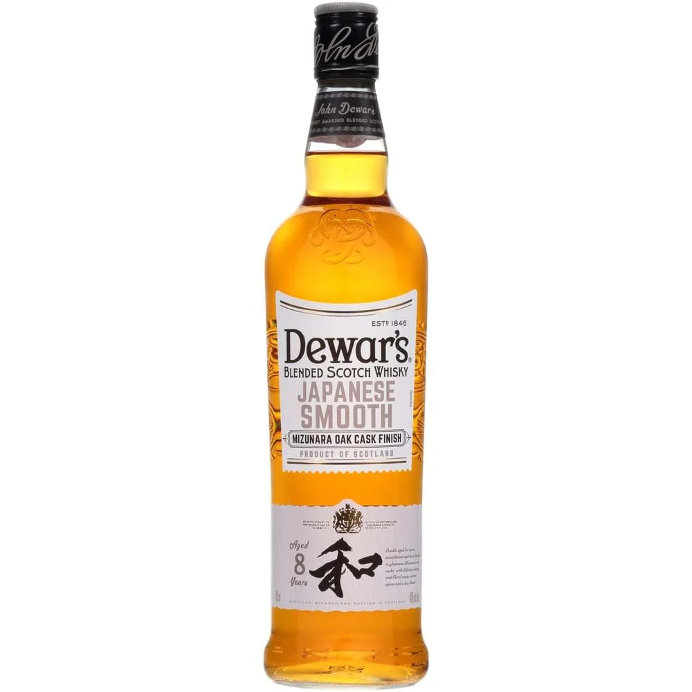 Dewar's Japanese Smooth 8年「和」箱入り12本セット 名入れ お酒 彫刻 × デュワーズ 和 ジャパニーズスムース 8年