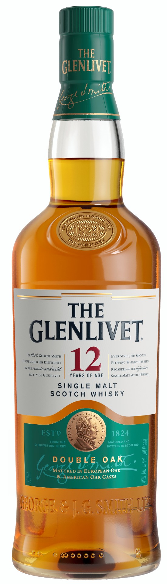 The Glenlivet 12 Year Old Double Oak Single Malt Scotch