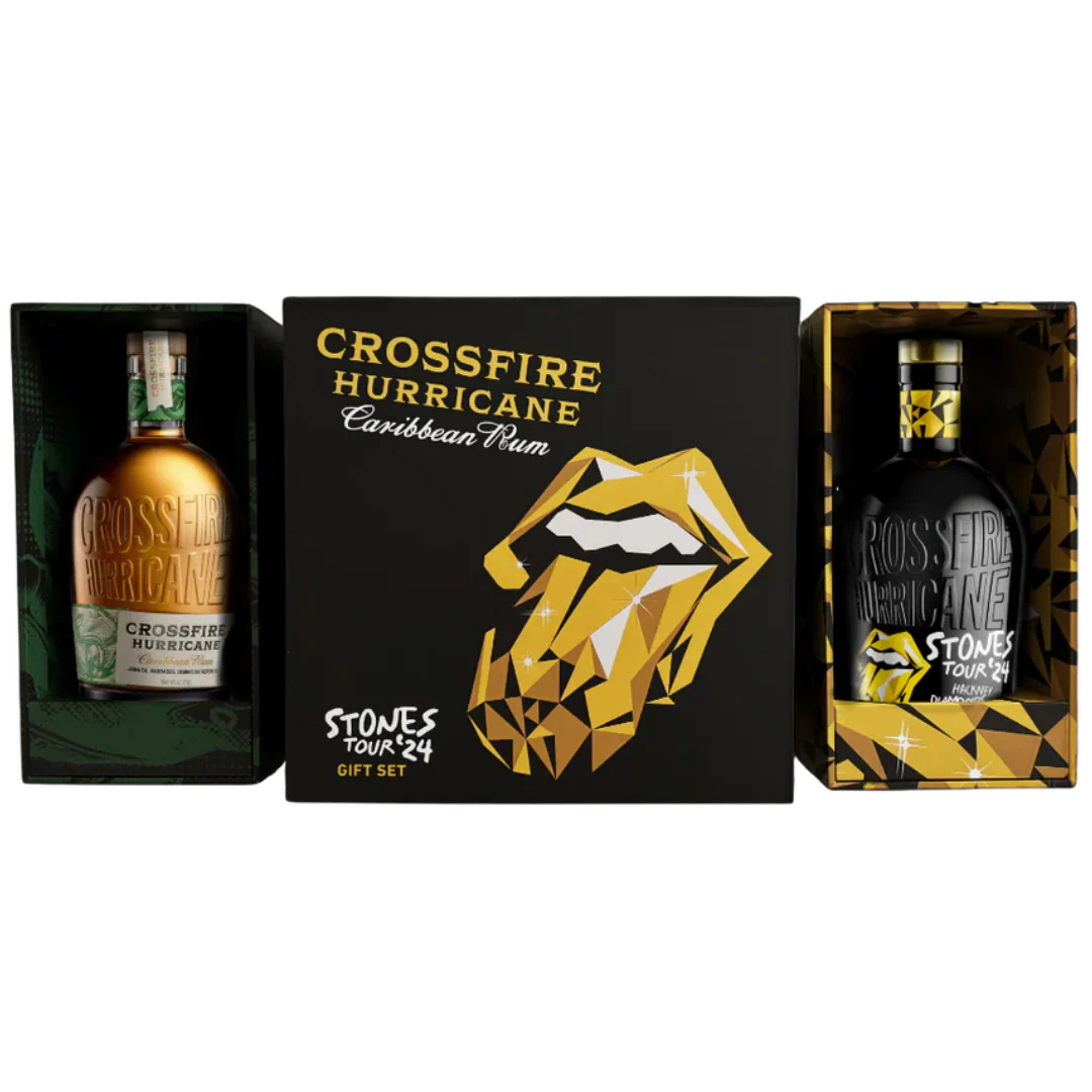 Crossfire Hurricane Caribbean Rum Stones Tour' 24 Gift Set