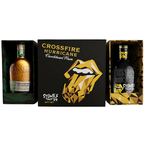 Crossfire Hurricane Caribbean Rum Stones Tour' 24 Gift Set
