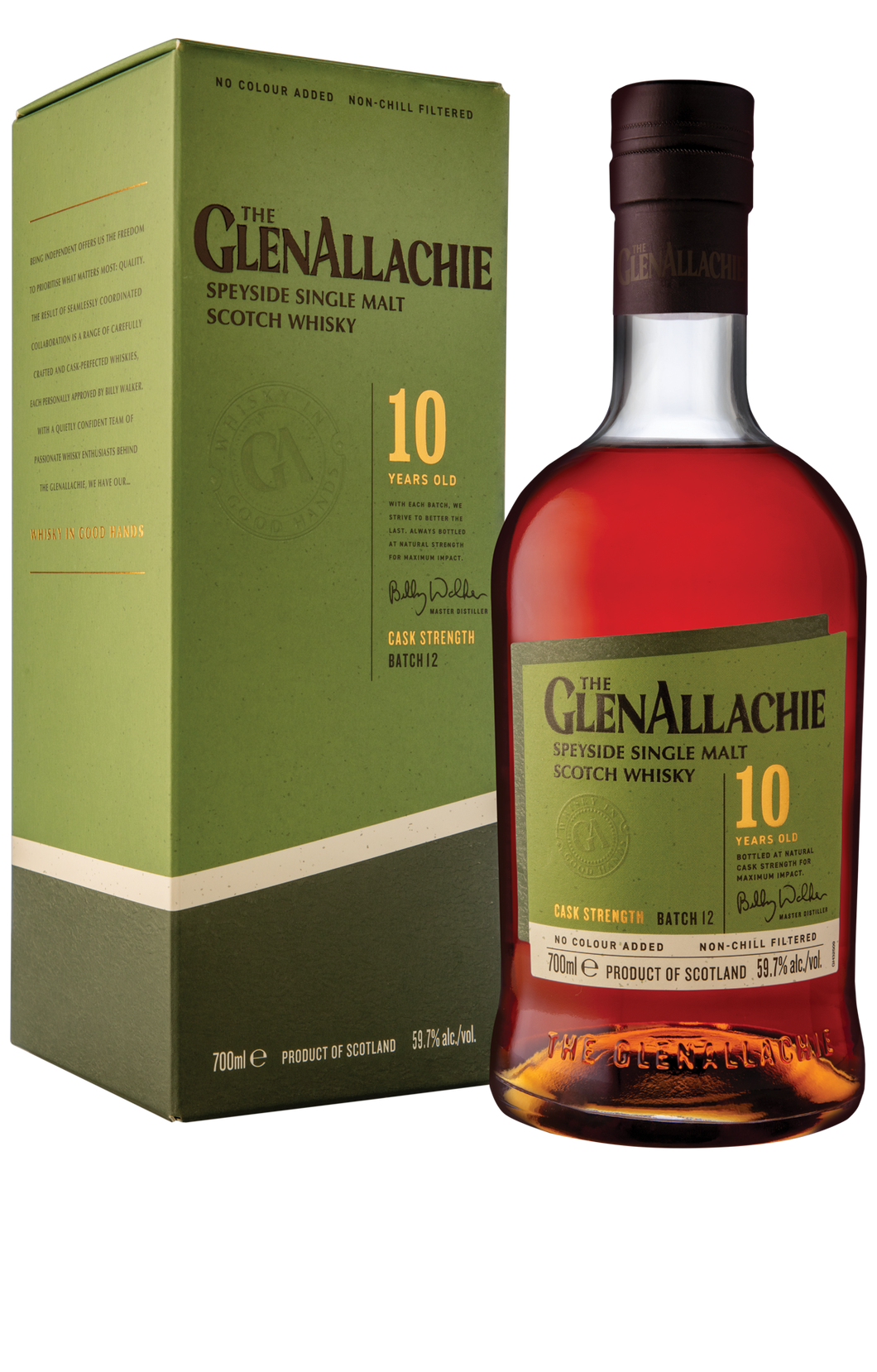 The GlenAllachie Cask Strength 10 Year