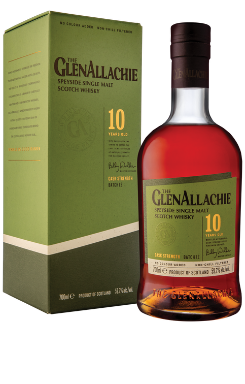 The GlenAllachie Cask Strength 10 Year