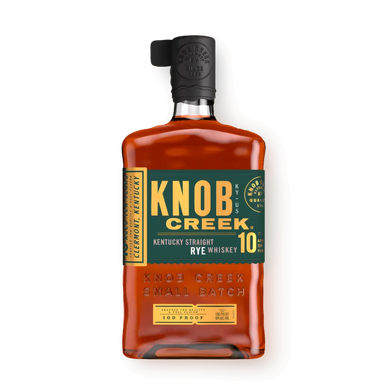 Discover the bold flavors of Knob Creek 10 Year Rye. Aged to perfection for a full decade, enjoy notes of warm spice, oak, and caramel in every sip.