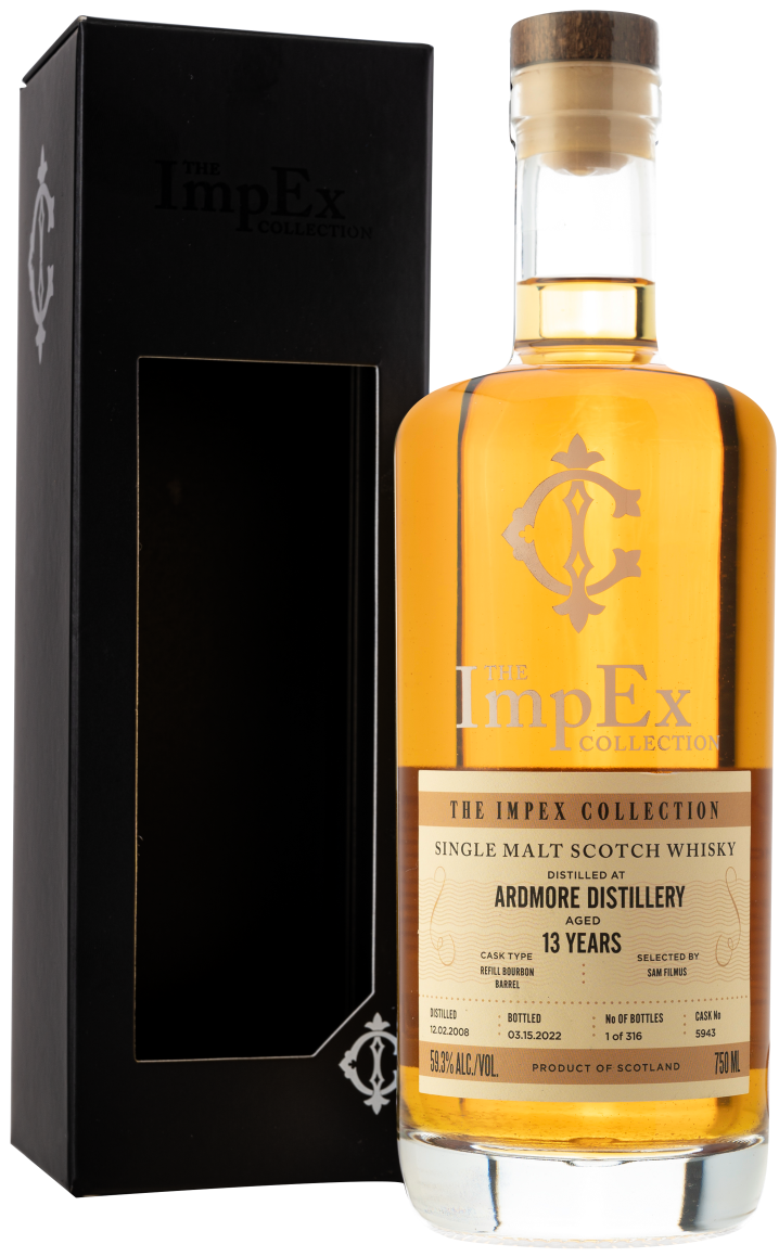 The ImpEx Collection Ardmore 2008 13 Year Old 750 ml 59.3%