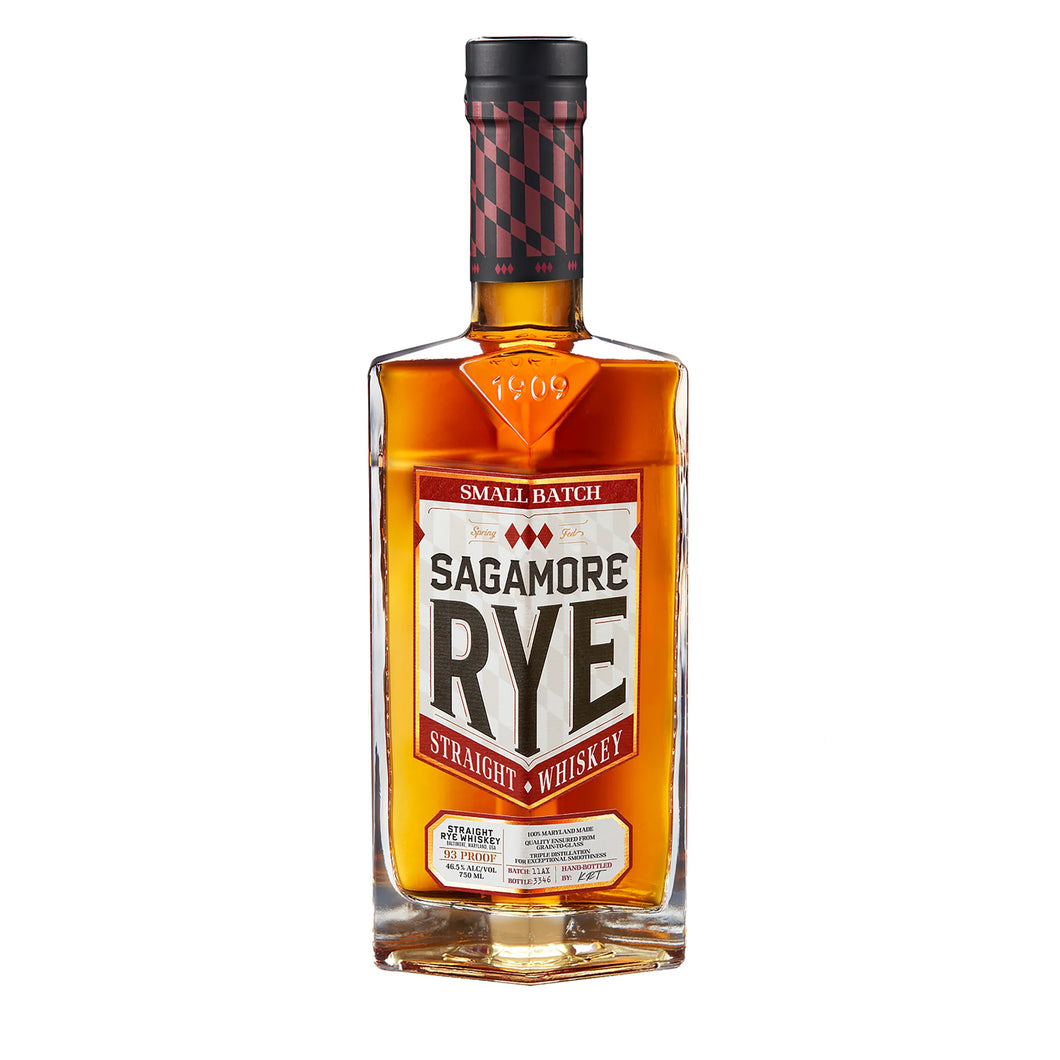 Explore Sagamore Spirit Small Batch Straight Rye Whiskey. With warm spice, caramel notes, and a peppery finish, it’s the perfect sip for whiskey lovers.  