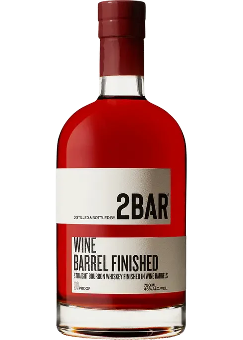 2Bar Straight Bourbon Wine Barrel Finished