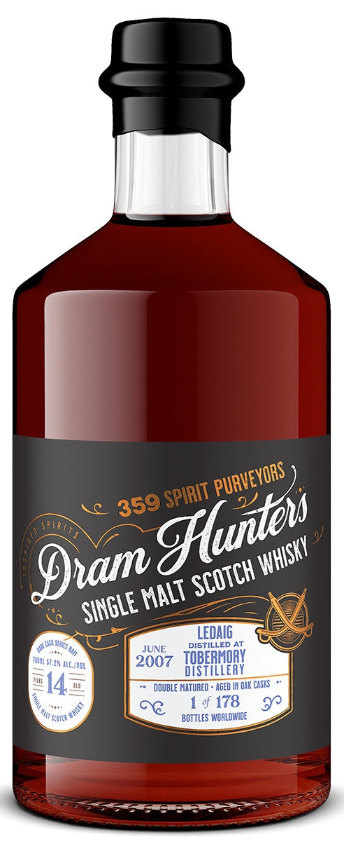 Dram Hunter Whiskey 359 Ledaig 14 Year