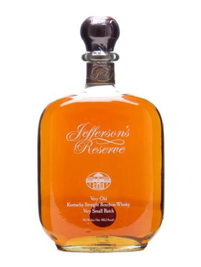 Discover the smooth, rich flavors of Jefferson’s Reserve Very Old Very Small Batch Bourbon. Expertly aged with notes of vanilla, caramel, and oak.