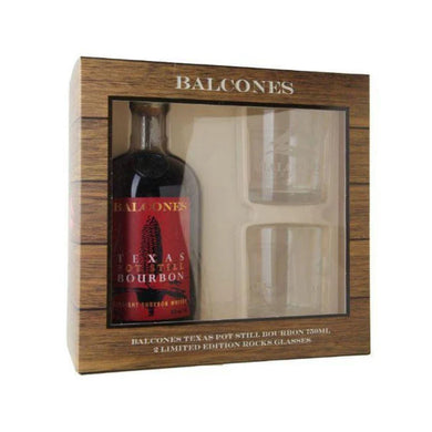 Discover the bold flavor of Balcones Texas Pot Still Bourbon Gift Set (750 ml). Perfect for gifts or celebrations, this Texas-made bourbon delivers rich notes of toffee and spices.