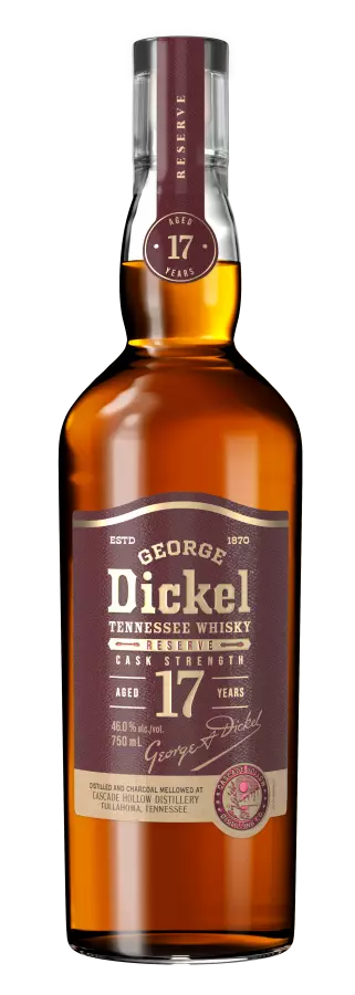 Discover George Dickel 17 Year Reserve, a premium 17-year-aged Tennessee whiskey. Bold flavors, smooth finish, and crafted for the true whiskey enthusiast!