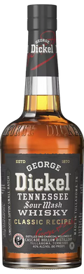 Savor the rich caramel, vanilla, and oak spice notes of George Dickel Classic Recipe whisky. Distilled with care for bold flavors and smooth sipping.