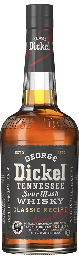 Savor the rich caramel, vanilla, and oak spice notes of George Dickel Classic Recipe whisky. Distilled with care for bold flavors and smooth sipping.