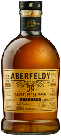 Aberfeldy Exceptional Cask Series 39 Year Old