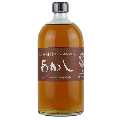 Akashi Single Malt 5 Year Old Sherry Cask Japanese Whisky