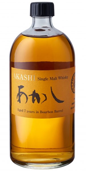 Akashi Single Malt 7 Year Old Bourbon Barrel Finish Japanese Whisky
