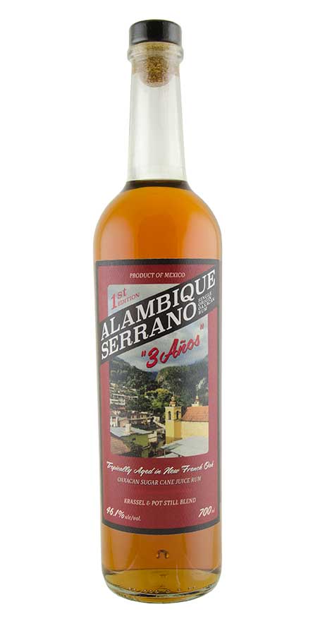 Alambique Serrano 3 Años Oaxacan Rum