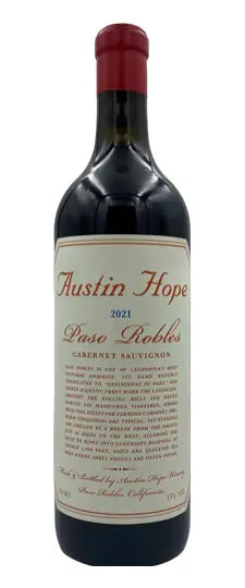 Austin Hope Paso Robles Cabernet Sauvignon 2021