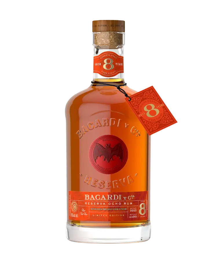 Bacardi Reserva Ocho Sevillian Orange Cask Finish