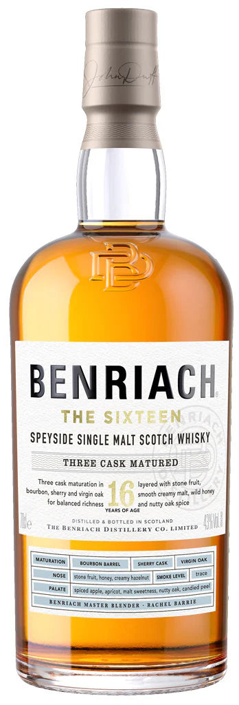 Benriach The Sixteen 3 Cask Matured 16 Year Old