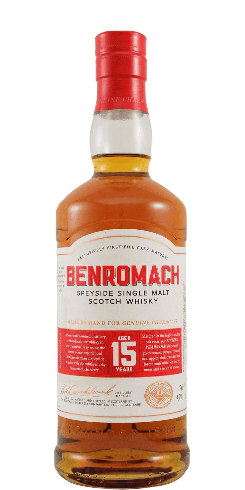 Benromach Aged 15 Years