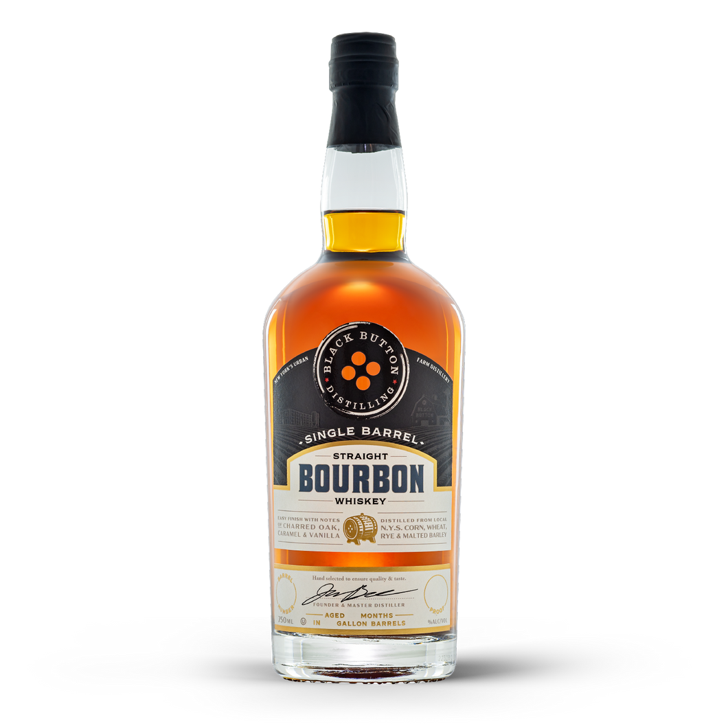 Black Button Distilling Single Barrel Straight Bourbon Whiskey