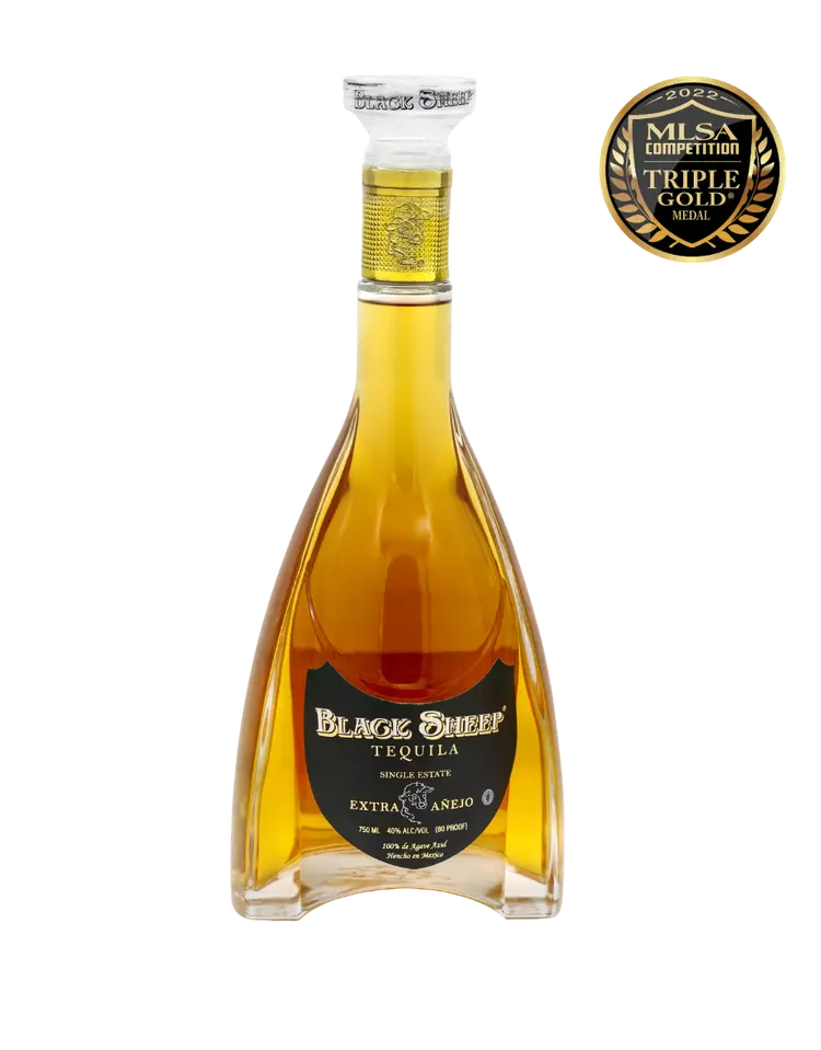 Black Sheep Extra Añejo 7 Year Whiskey Barrel Aged Tequila