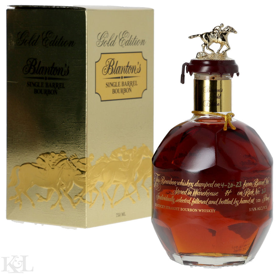 Blanton's Single Barrel Gold Bourbon Whiskey Japanese Edition