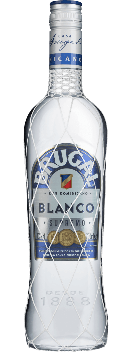 Discover Brugal Blanco Supremo, a premium white rum aged for up to two years. Perfectly smooth with vibrant notes of vanilla & citrus, ideal for cocktails.