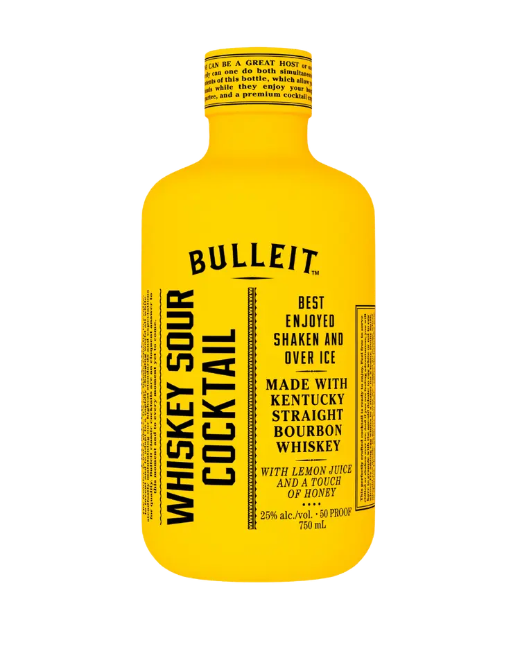 Bulleit Whiskey Sour Cocktail 375ml