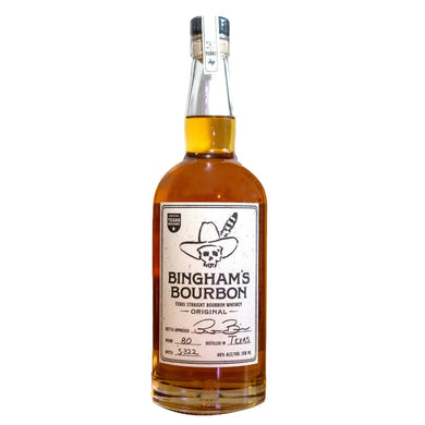 Bingham's Bourbon Original Texas Straight Bourbon Whiskey