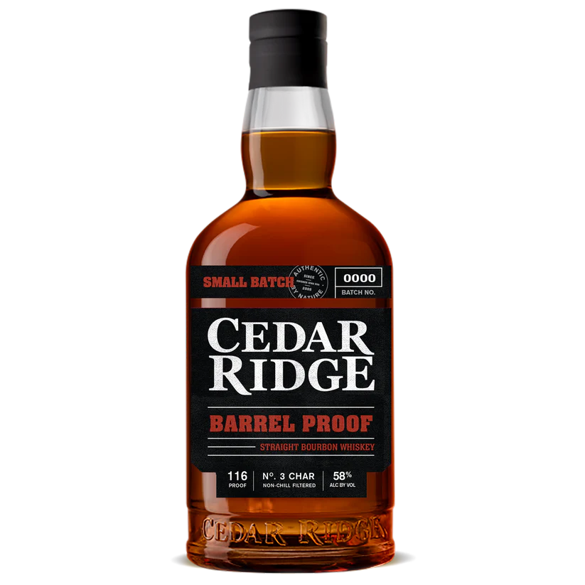 Cedar Ridge Barrel Proof Straight Bourbon