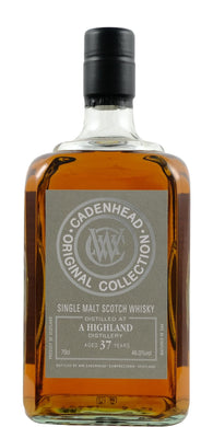 Cadenhead Highland Distillery 37 Year
