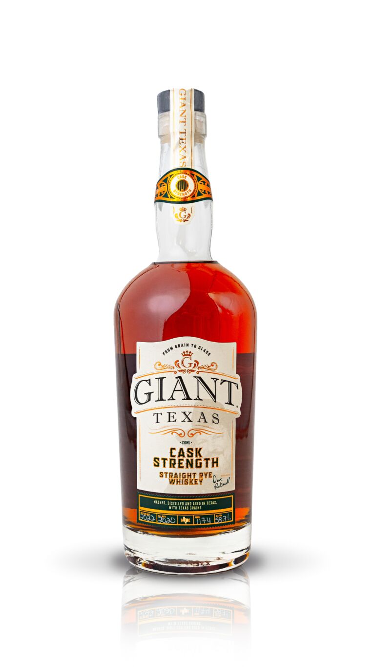 Giant Texas Distillers Cask Strength Rye Whiskey