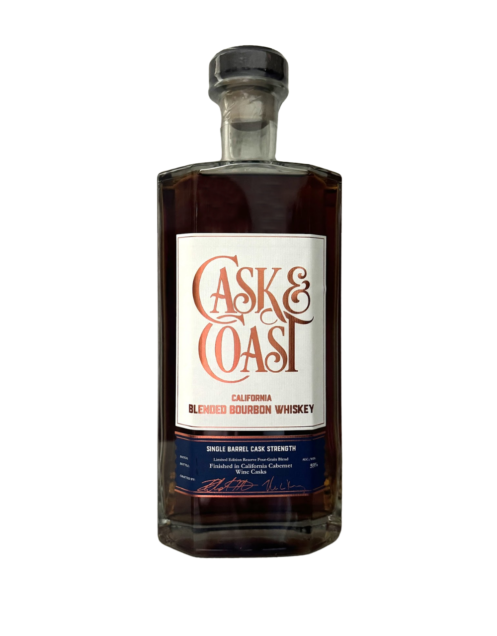Cask & Coast Single Barrel Cask Strength Bourbon Limited Edition