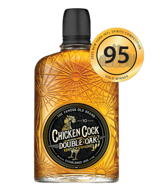 Chicken Cock Whiskey 10 Year Double Oak Kentucky Straight Bourbon