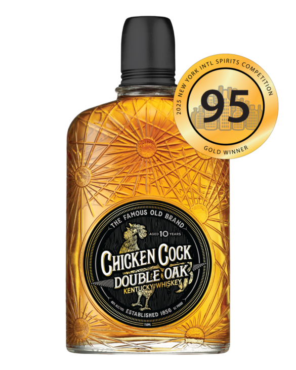 Chicken Cock Whiskey 10 Year Double Oak Kentucky Straight Bourbon