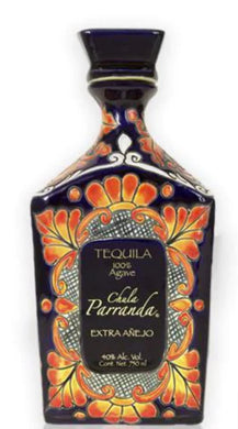 Chula Parranda Tequila Artesanal Ceramic Extra Añejo