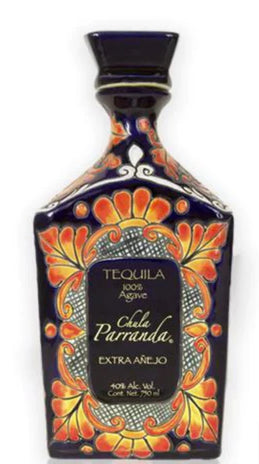 Chula Parranda Tequila Artesanal Ceramic Extra Añejo