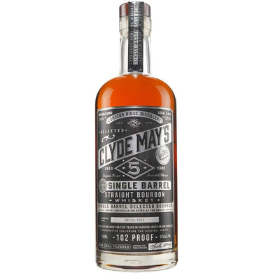 Clyde May's Straight Bourbon 5 Year Barrel Select
