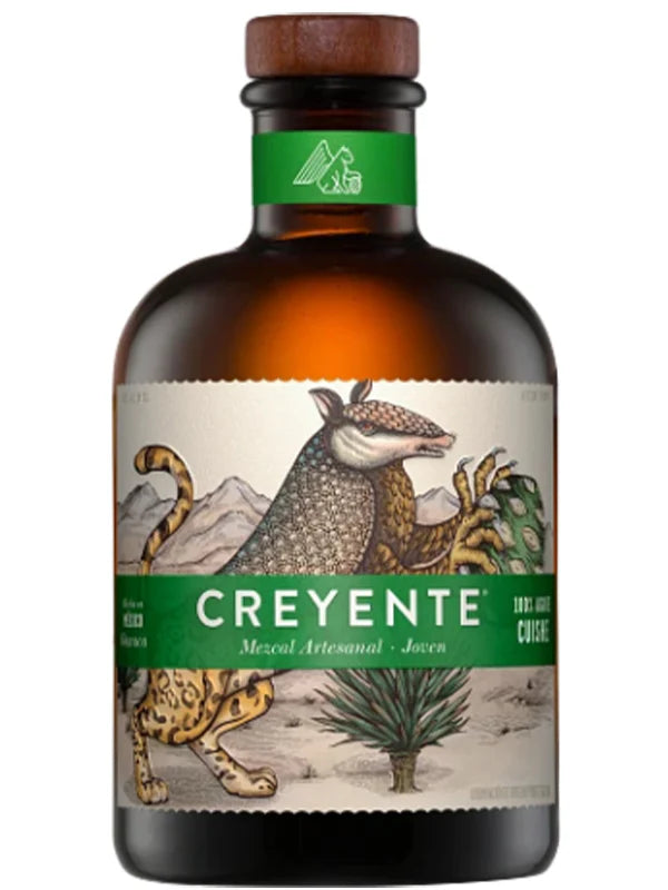 Discover the bold, smoky flavors of Creyente Mezcal Artesanal Joven Cuishe. Made from 100% Cuishe agave, this artisanal mezcal delivers authentic, premium quality.