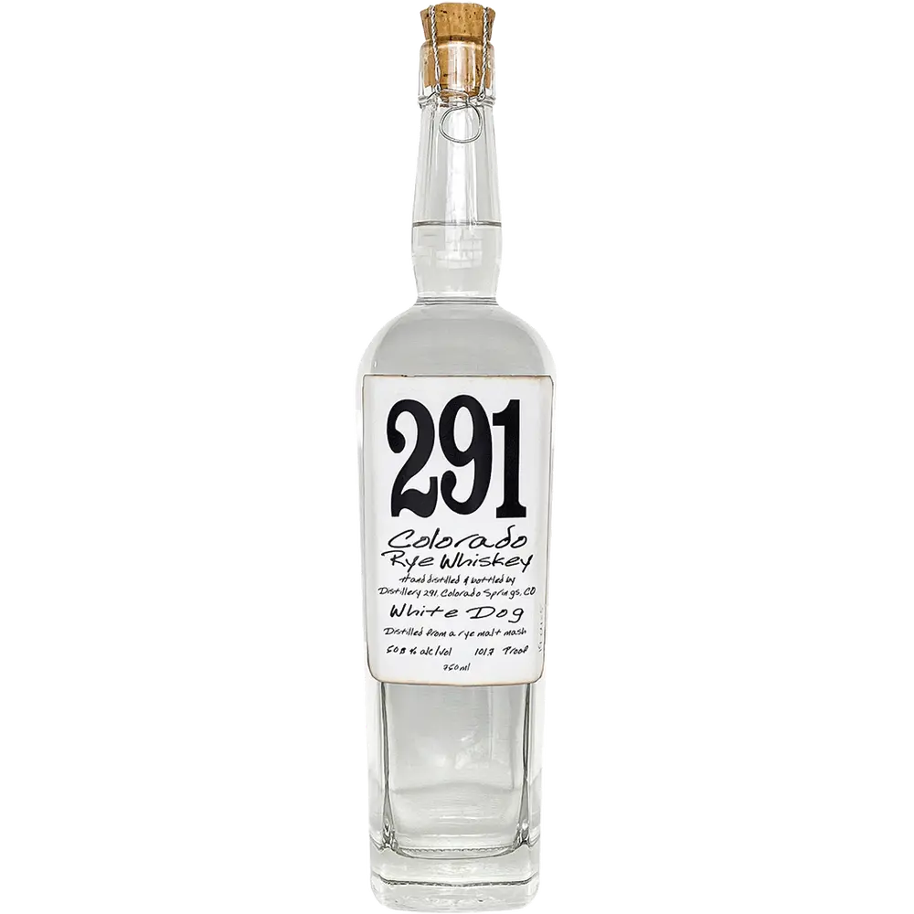 Distillery 291 White Dog Rye Whiskey