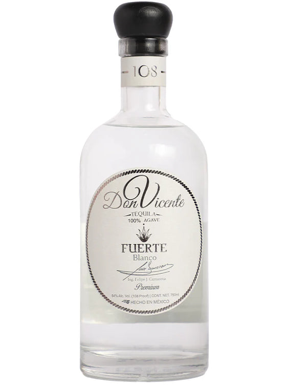Don Vicente Tequila Fuerte Blanco